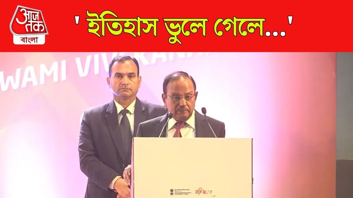 মন্দির ভাঙা, বহিরাগত আক্রমণ, নতুন প্রজন্মকে যে বার্তা দিলেন NSA Ajit Doval