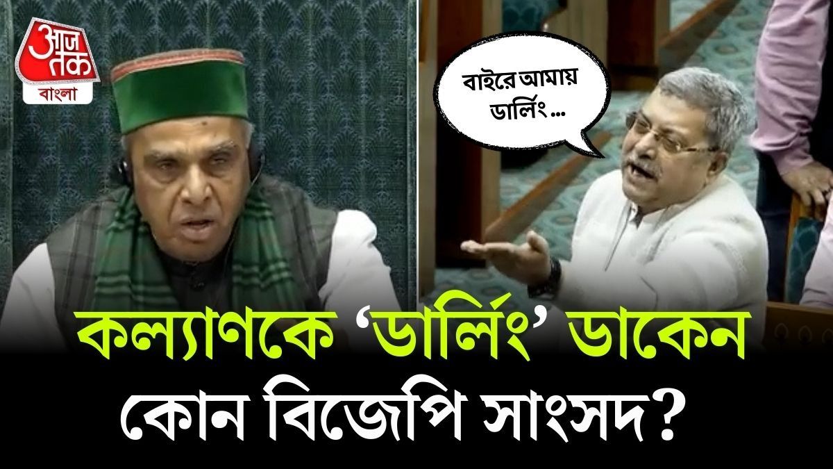 'বাইরে তো Darling ডাকেন...', লোকসভায় BJP MP কে Kalyan Banerjee