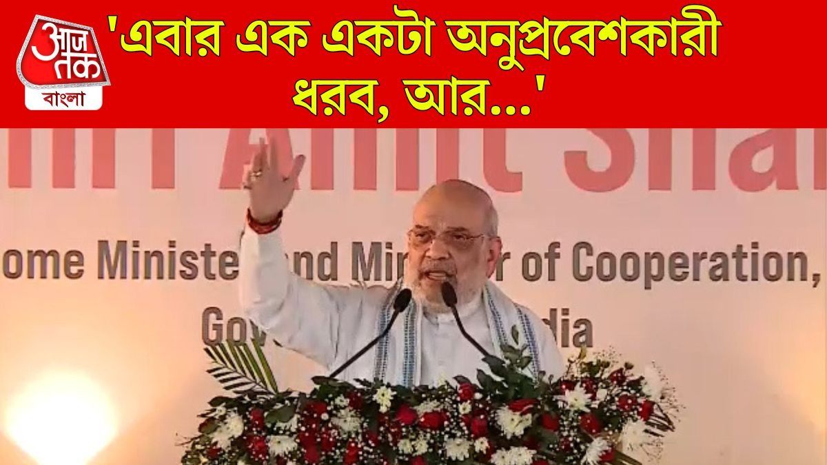 'প্রথম 5 বছরে অনুপ্রবেশকারী রোখা, পরের 5 বছরে জমি খালি', বললেন Amit Shah