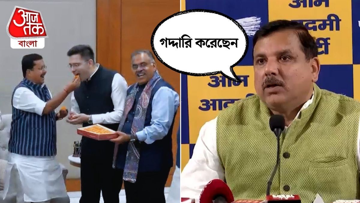 'Operation Lotus', Raghav Chadha এর AAP ত্যাগে কী বললেন MP Sanjay Singh?  