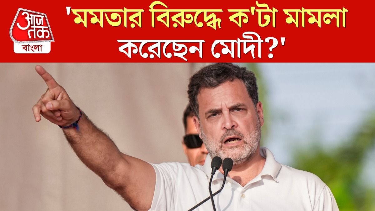 'আমার নামে ৩৬টা মামলা, কই মমতাজির নামে তো নেই!' কলকাতায় এসে প্রশ্ন Rahul Gandhi-র 