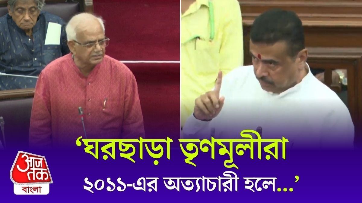 Post Poll Violence নিয়ে বিধানসভায় Suvendu Adhikari Vs Sobhandeb Chattopadhyay, Video
