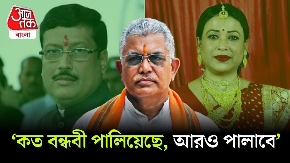 'TMC তে ব্যাপক বান্ধবী কালচার ছিল,' Sabyasachi-Tina ইস্যুতে কটাক্ষ Dilip Ghosh এর 