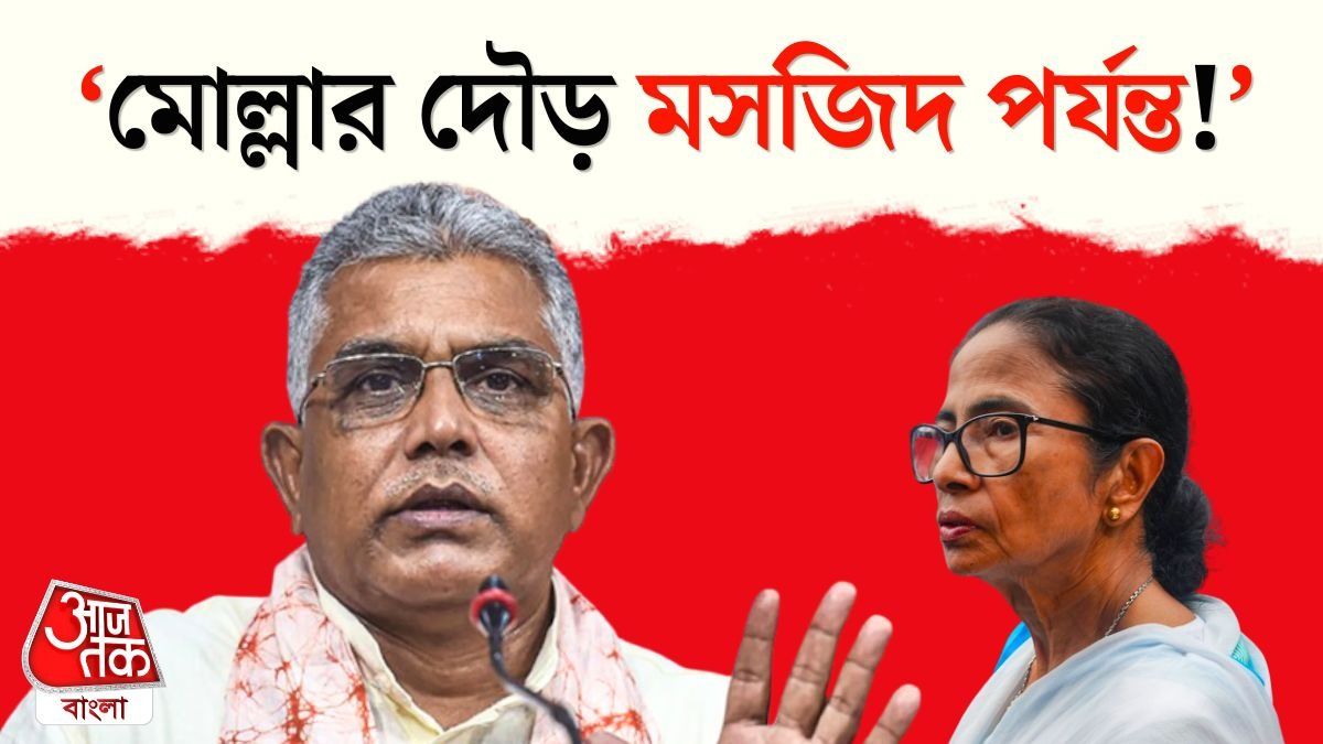 '৪/৫ জন মিলে হাঁটাহাঁটি করবেন, ছবি উঠবে,' Mamata Banerjee এর মিছিল নিয়ে চরম কটাক্ষ Dilip Ghosh এর