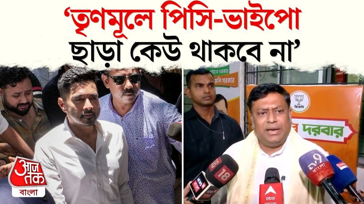 'সিনিয়র নেতারা সুযোগ পেয়েছেন', TMC Split, Abhishek নিয়ে Sukanta Majumdar