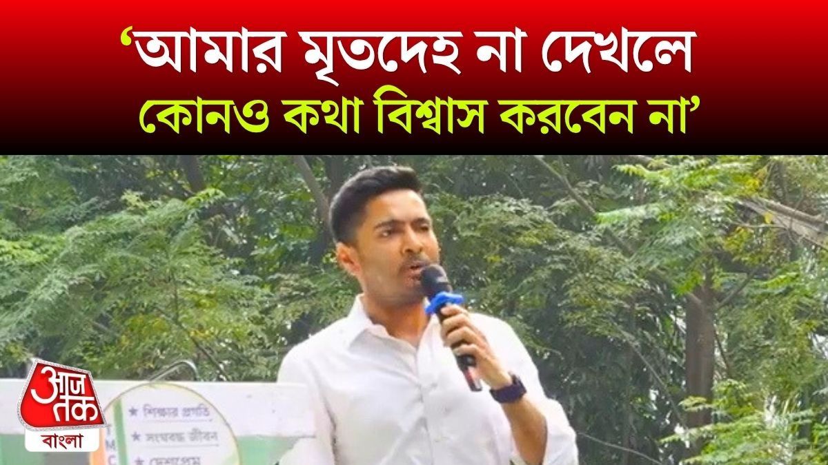 'অত্যাচার ততটাই করুন...', BJP কে কী Challange ছুড়লেন Abhishek Banerjee?