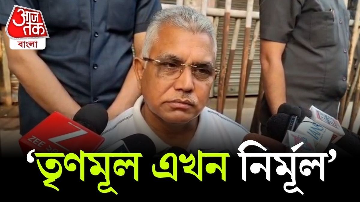 Minister Dilip Ghosh On TMC Symbol Freeze Issue