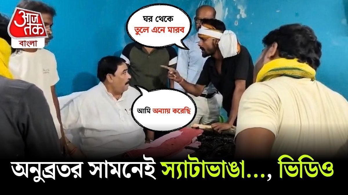 Anubrata Mondal Party Office Vandalism