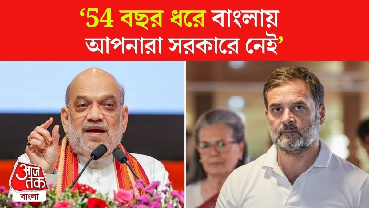 '6 মাস অন্তর বিদেশ যাই না', Rahul Gandhi এর Vote Chori অভিযোগ নিয়ে Amit Shah