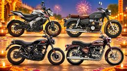 दिवाली पर 350cc बाइक खरीदने का प्लान? ₹1.38 लाख से शुरू ये 5 दमदार मोटरसाइकिलें, 40 km/l तक माइलेज 350cc बाइक खरीदनी है तो देखें ये 5 ऑप्शन!