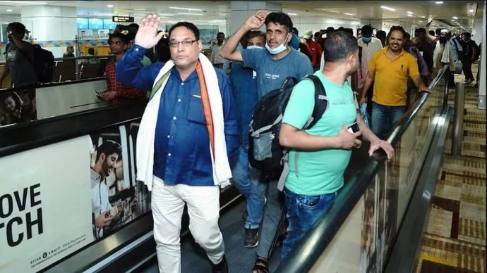 kaveri operation के तहत 229 लोगों का एक और जत्था लाया गया