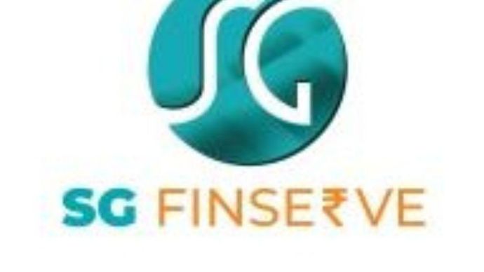 Sg Finserve Ltd शेयर में पिछले 5 दिनों से लगातार अपर सर्किट लग रहे हैं Sg Finserve Ltd शेयर में पिछले 5 दिनों से लगातार अपर सर्किट लग रहे हैं