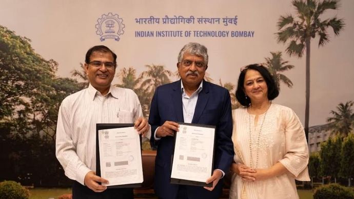 Nandan Nilekani ने IIT बॉम्बे को दिया 315 करोड़ रुपये का दान Nandan Nilekani ने IIT बॉम्बे को दिया 315 करोड़ रुपये का दान