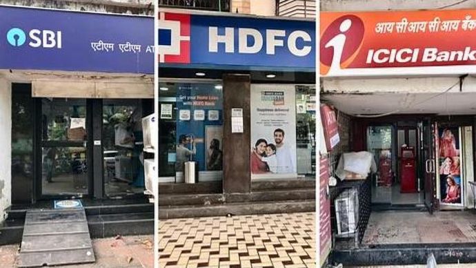 SBI, HDFC और ICICI Bank रेटिंग अपग्रेड, बैंकिंग सेक्टर की हालत सुधरी SBI, HDFC और ICICI Bank रेटिंग अपग्रेड, बैंकिंग सेक्टर की हालत सुधरी