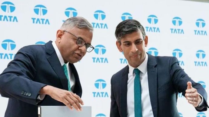 ब्रिटिश प्रधानमंत्री से मिले टाटा ग्रुप के चेयरमैन