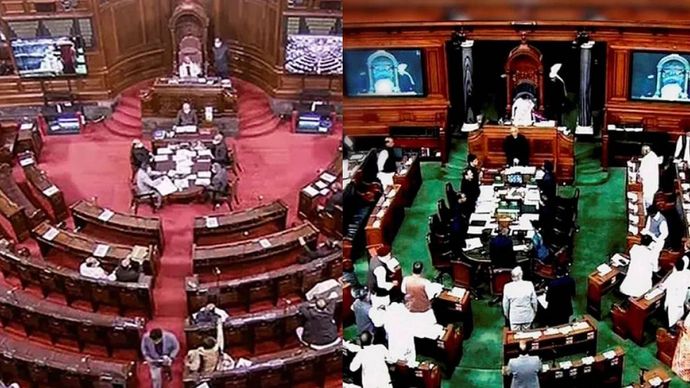 Manipur पर दूसरे दिन भी संसद में हंगामा, लोकसभा की कार्यवाही सोमवार तक स्थगित Manipur पर दूसरे दिन भी संसद में हंगामा, लोकसभा की कार्यवाही सोमवार तक स्थगित