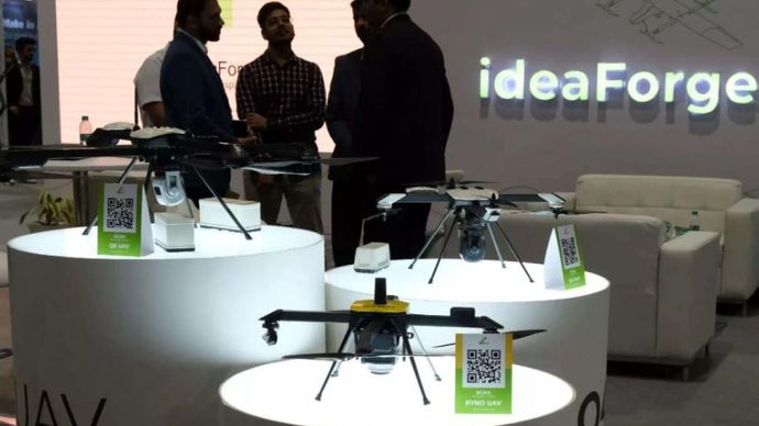 आइडियाफोर्ज टेक्नोलॉजी लिमिटेड की स्टॉक मार्केट पर बंपर लिस्टिंग हुई है आइडियाफोर्ज टेक्नोलॉजी लिमिटेड की स्टॉक मार्केट पर बंपर लिस्टिंग हुई है