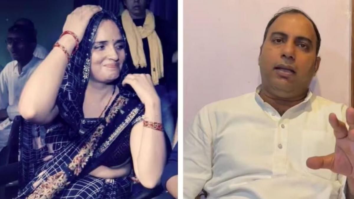 सीमा हैदर और फिल्म डायरेक्टर अमित जानी सीमा हैदर और फिल्म डायरेक्टर अमित जानी