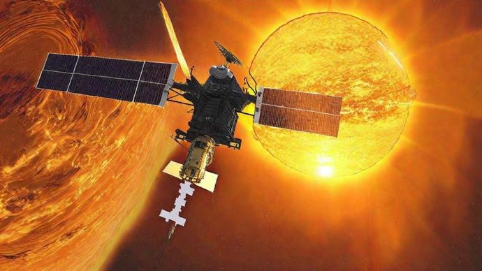 L1 पॉइंट की तरफ निकला Aditya Spacecraft L1 पॉइंट की तरफ निकला Aditya Spacecraft