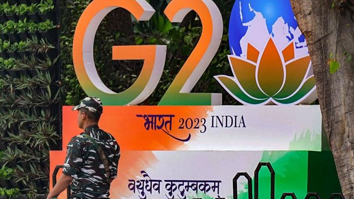 G20 Summit के लिए चप्पे-चप्पे पर कमांडर तैनात, AI का भी इस्तेमाल G20 Summit के लिए चप्पे-चप्पे पर कमांडर तैनात, AI का भी इस्तेमाल