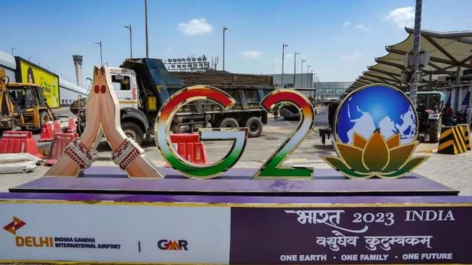 भारत 09 और 10 सितंबर, 2023 को 18वें जी-20 शिखर सम्मेलन की मेजबानी कर रहा है भारत 09 और 10 सितंबर, 2023 को 18वें जी-20 शिखर सम्मेलन की मेजबानी कर रहा है