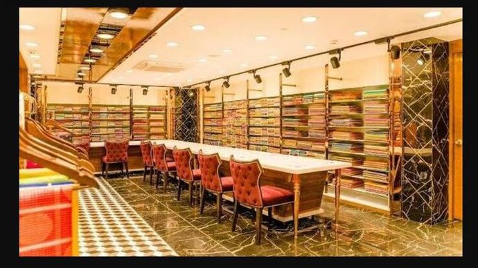 Sai Silk Kalamandir के शेयरों में बढ़त Sai Silk Kalamandir के शेयरों में बढ़त