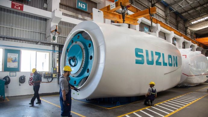 देश की लीडिंग विंड पावर Suzlon Energy के शेयर लगातार चर्चा में बने हुए हैं देश की लीडिंग विंड पावर Suzlon Energy के शेयर लगातार चर्चा में बने हुए हैं