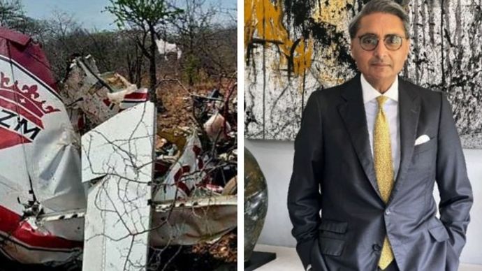भारतीय खनन कारोबारी Harpal Randhawa की Zimbabwe में मिड एयर प्लेन क्रैश में मौत हो गई भारतीय खनन कारोबारी Harpal Randhawa की Zimbabwe में मिड एयर प्लेन क्रैश में मौत हो गई