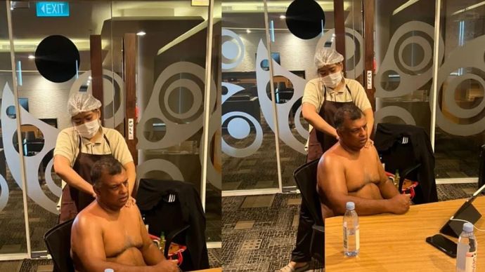 मसाज कराते हुए किस CEO की तस्वीरें हुईं वायरल? मसाज कराते हुए किस CEO की तस्वीरें हुईं वायरल?