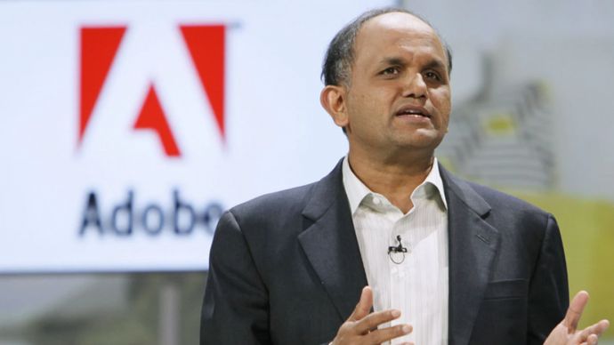 Adobe के सीईओ Shantanu Narayan Adobe के सीईओ Shantanu Narayan