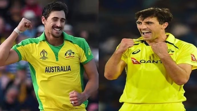 Mitchell Starc और Pat Cummins Mitchell Starc और Pat Cummins
