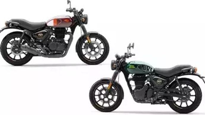 Royal Enfield ने अपने एंट्री-लेवल मॉडल Hunter 350 को अपडेट किया है। कंपनी ने बाइक के डेपर वैरिएंट में ऑरेंज और ग्रीन कलर ऑप्शन जोड़े हैं Royal Enfield ने अपने एंट्री-लेवल मॉडल Hunter 350 को अपडेट किया है। कंपनी ने बाइक के डेपर वैरिएंट में ऑरेंज और ग्रीन कलर ऑप्शन जोड़े हैं