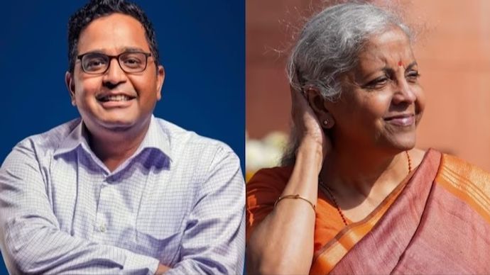 Paytm पर RBI की कार्रवाई के बाद कंपनी के CEO Vijay Shekhar Sharma ने मंगलवार 6 जनवरी को वित्त मंत्री Nirmala Sitharaman से मुलाकात की Paytm पर RBI की कार्रवाई के बाद कंपनी के CEO Vijay Shekhar Sharma ने मंगलवार 6 जनवरी को वित्त मंत्री Nirmala Sitharaman से मुलाकात की