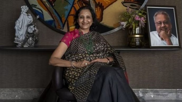 भारत के बिगबुल कहे जाने वाले स्वर्गीय राकेश झुनझुवाला की पत्नी रेखा झुनझुनवाला