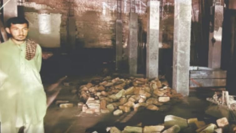 Hindu Temple Demolished