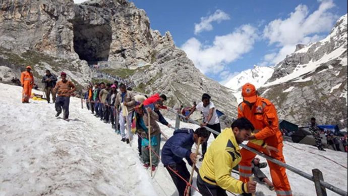 अमरनाथ गुफा मंदिर की वार्षिक तीर्थयात्रा 29 जून, 2024 को शुरू होगी अमरनाथ गुफा मंदिर की वार्षिक तीर्थयात्रा 29 जून, 2024 को शुरू होगी