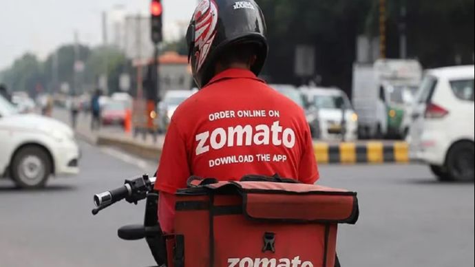 सोमवार को ज़ोमैटो के शेयरों में बढ़ोतरी देखने को मिली सोमवार को ज़ोमैटो के शेयरों में बढ़ोतरी देखने को मिली