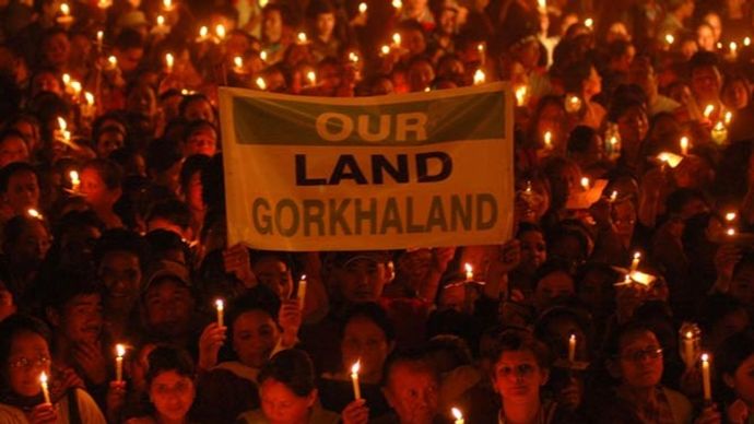 दार्जिलिंग के पहाड़ी इलाकों में गोरखालैंड की डिमांड सदी से भी ज्यादा पुरानी है