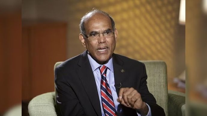 भारतीय रिजर्व बैंक के पूर्व गवर्नर दुव्वुरी सुब्बाराव भारतीय रिजर्व बैंक के पूर्व गवर्नर दुव्वुरी सुब्बाराव