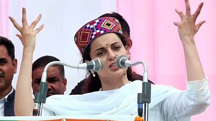 CISF की महिला जवान ने मुझे थप्पड़ मारा- कंगना रनौत CISF की महिला जवान ने मुझे थप्पड़ मारा- कंगना रनौत