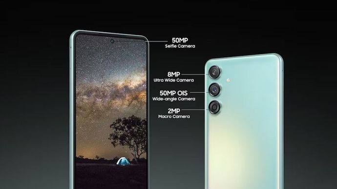 सैमसंग गैलेक्सी M55 5G सैमसंग गैलेक्सी M55 5G