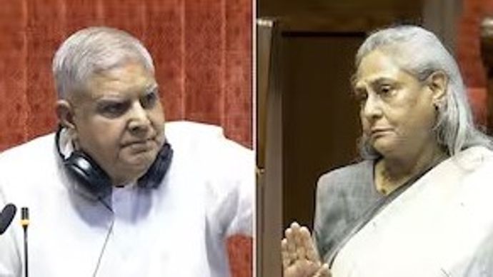 Rajay Sabha MP Jaya Bachchan और सभापति Jagdeep Dhankhar Rajay Sabha MP Jaya Bachchan और सभापति Jagdeep Dhankhar