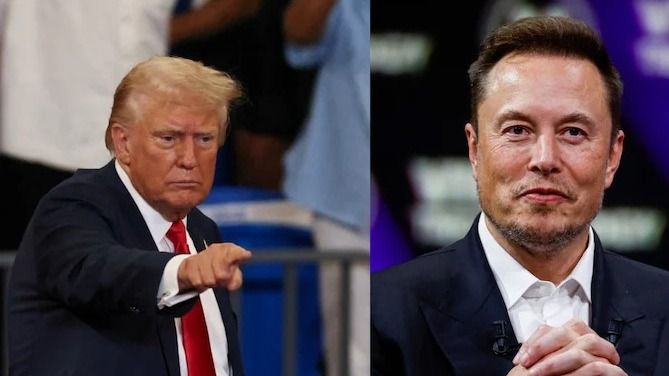 Elon Musk ने मंगलवार को अमेरिका के पूर्व राष्ट्रपति Donald Trump का X स्पेस पर इंटरव्यू लिया