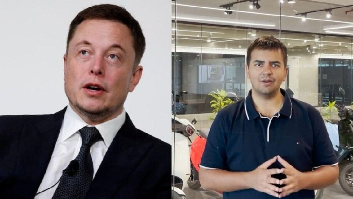 'एलोन मस्क और भाविश अग्रवाल