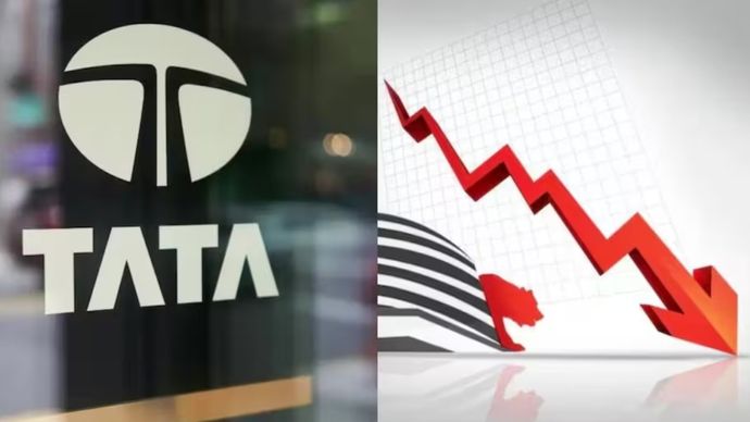 TATA Group के इस शेयर में भारी गिरावट TATA Group के इस शेयर में भारी गिरावट
