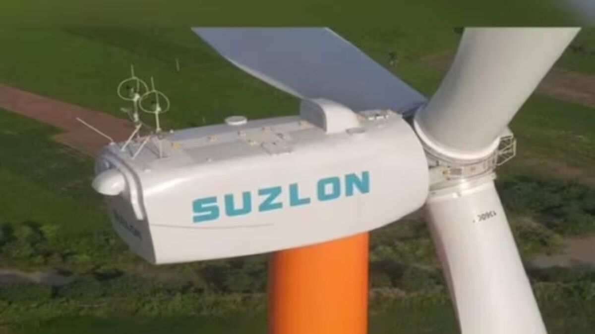 Shares of Suzlon Energy 