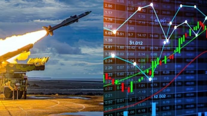 Paras Defence share price: The stock saw high trading volume of BSE today. Paras Defence share price: The stock saw high trading volume of BSE today.