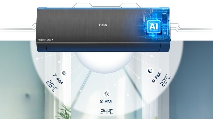 Haier ने लॉन्च की AI AC रेंज Haier ने लॉन्च की AI AC रेंज