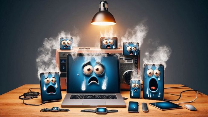smartphone overheat in summers Smartphone overheat in summers