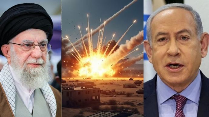 इजरायल-ईरान के बीच भीषण जंग जारी Israel Iran Conflict Imapct On India
